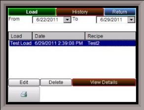 MiniBatch - Load History